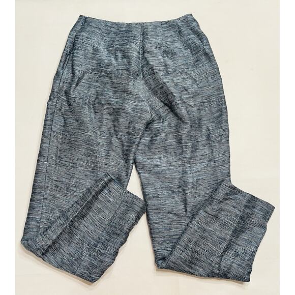 Dana Buchman Pants Women’s Petite Sz 2 Blue Straight Leg Stretch Pull-On (A0129) - Picture 3 of 5